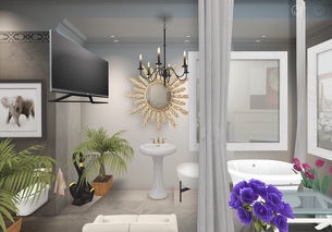 绿色家居艺术风